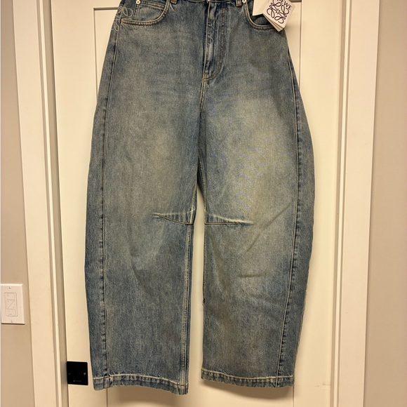 Loewe Barrel Leg Anagram Jeans size 36 fits 27-28 NWT - Picture 3 of 9